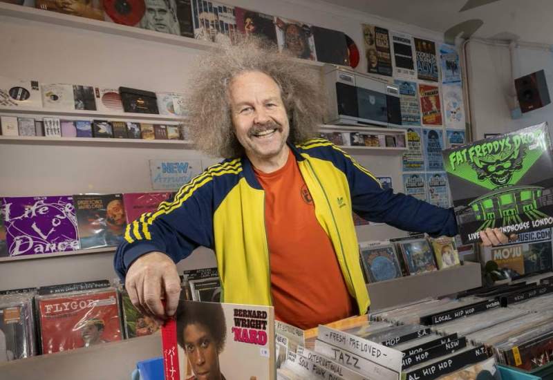 Chris Gill at Northside Records