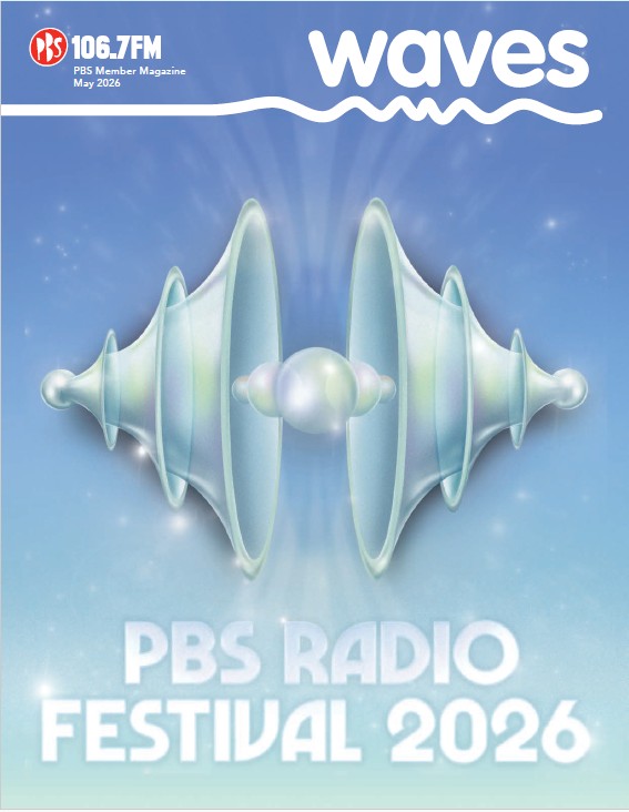 PBS Radio Festival Pearlised Speaker artwork 2026